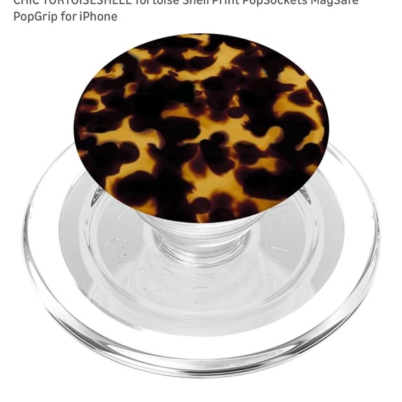 Tortoise Shell MagSafe Popsocket - Picture 3 of 3